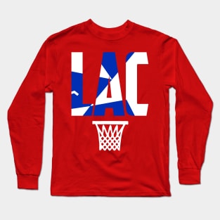 Los Angeles Basketball LAC Long Sleeve T-Shirt